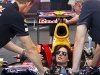 Tom Cruise drives the Red Bull F1 Race Car.